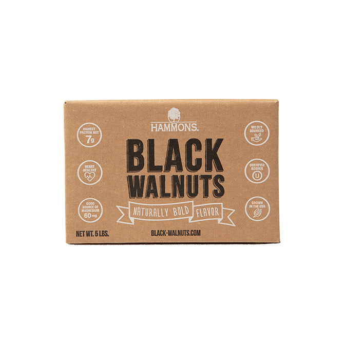 Fancy Large Black Walnuts 5lb Box